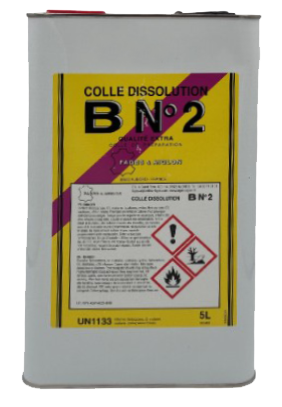 Colle dissolution B n°2 - Bouton de col
