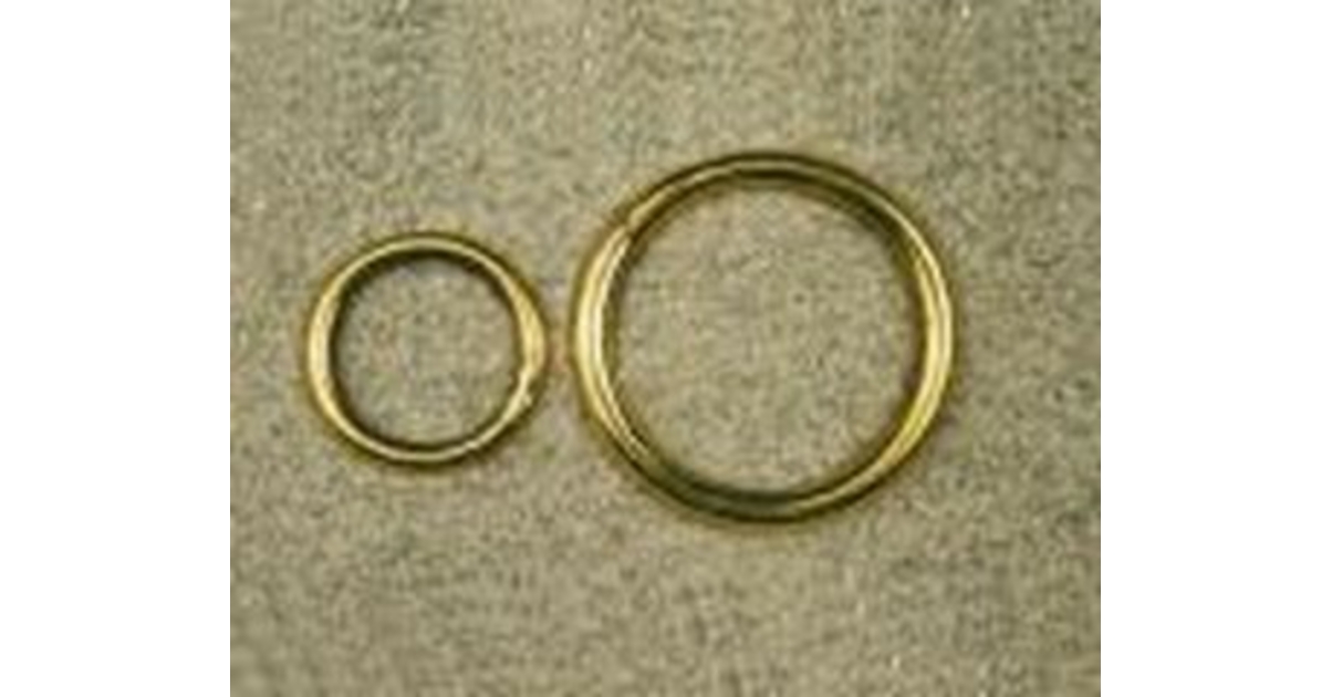 Lot de 50 anneaux de rideaux en métal avec œillets, diamètre intérieur