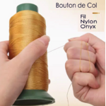 Fil Onyx Nylon Solide