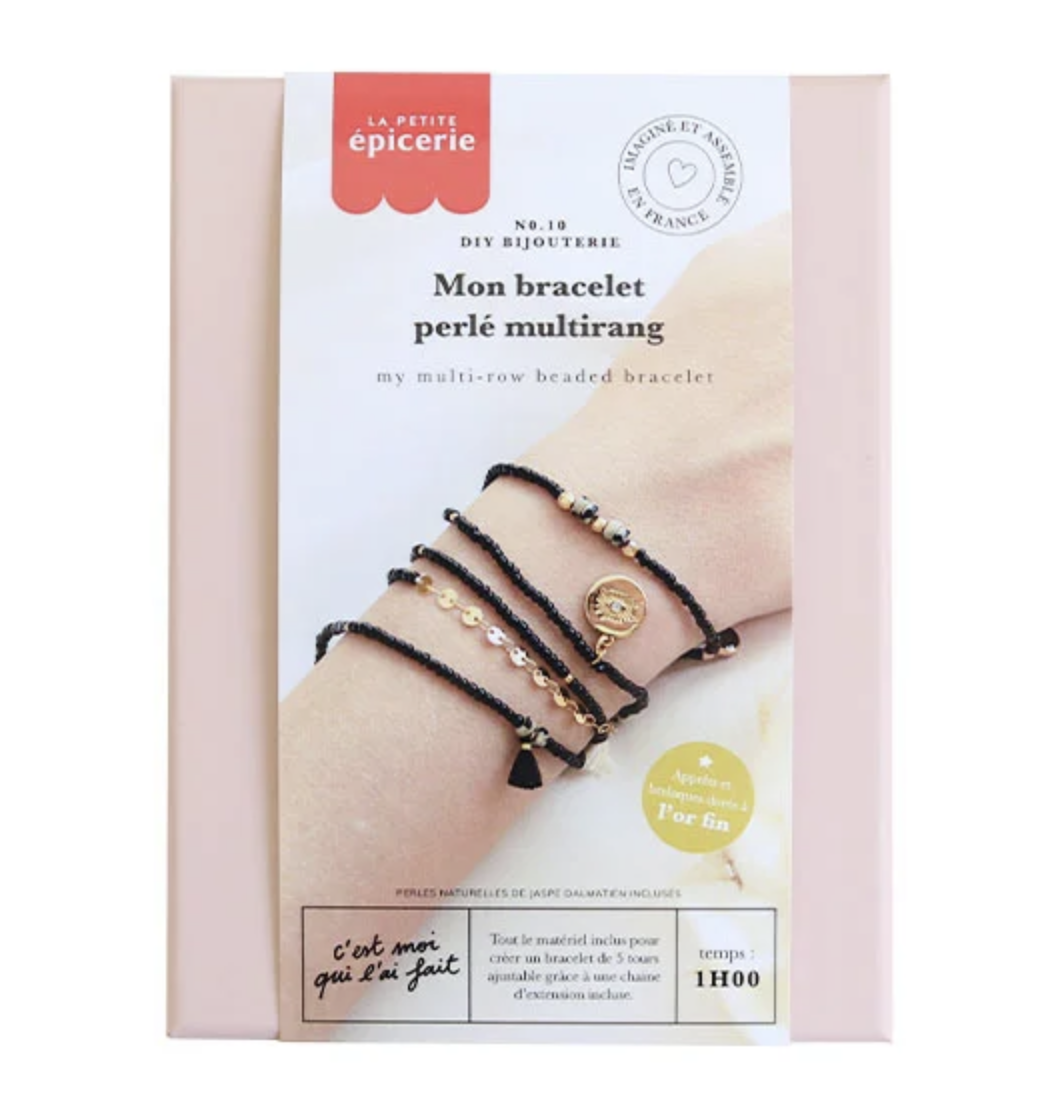 Mini kit perles enfant - Noeud - 1 bracelet