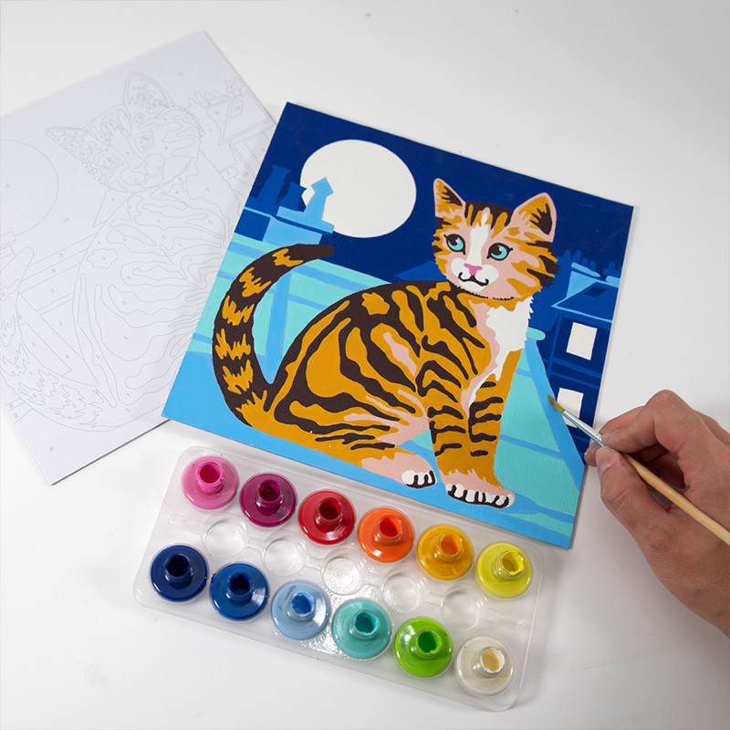 Peinture par numéros Colorizzy : Chats - Eveil/Les kits créatifs