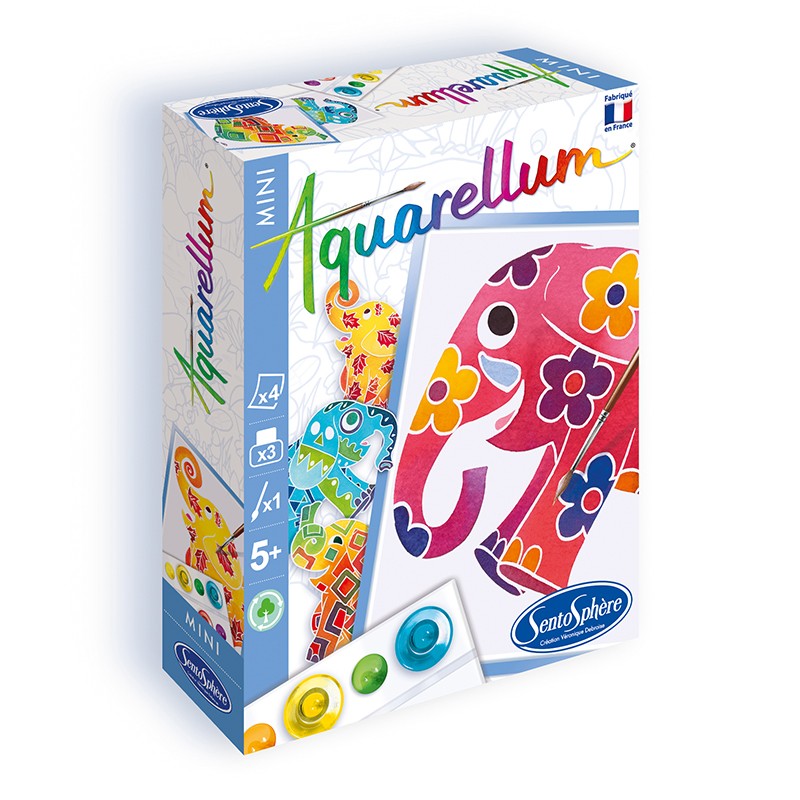 Aquarellum - Pégases - Kit peinture Aquarellable Magique