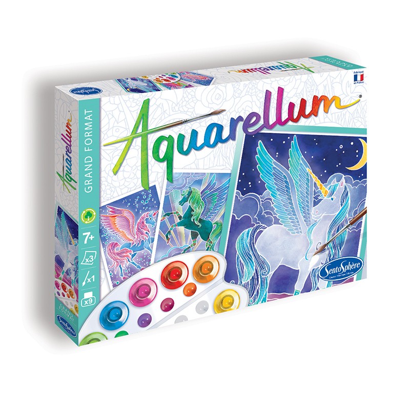 Aquarellum Cartes Postales Animaux - Atelier créatifs - Sentosphère