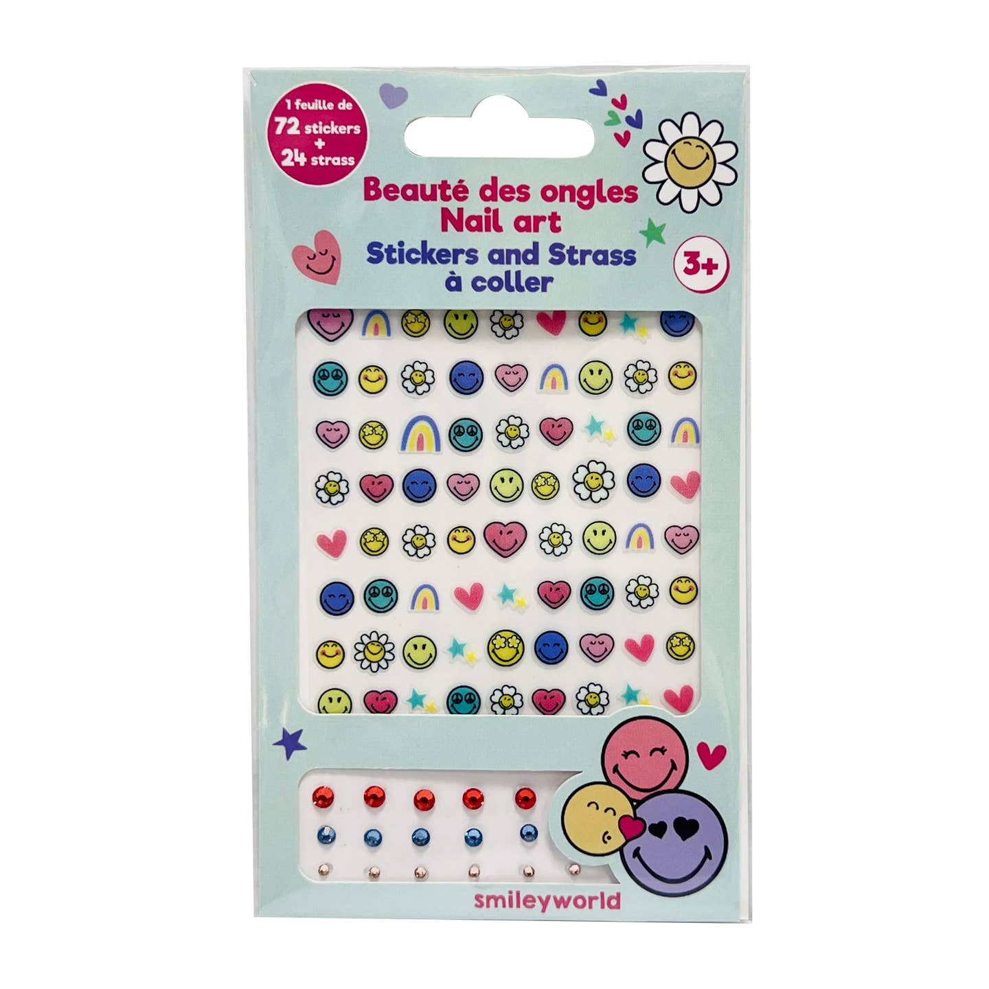 nail art smiley