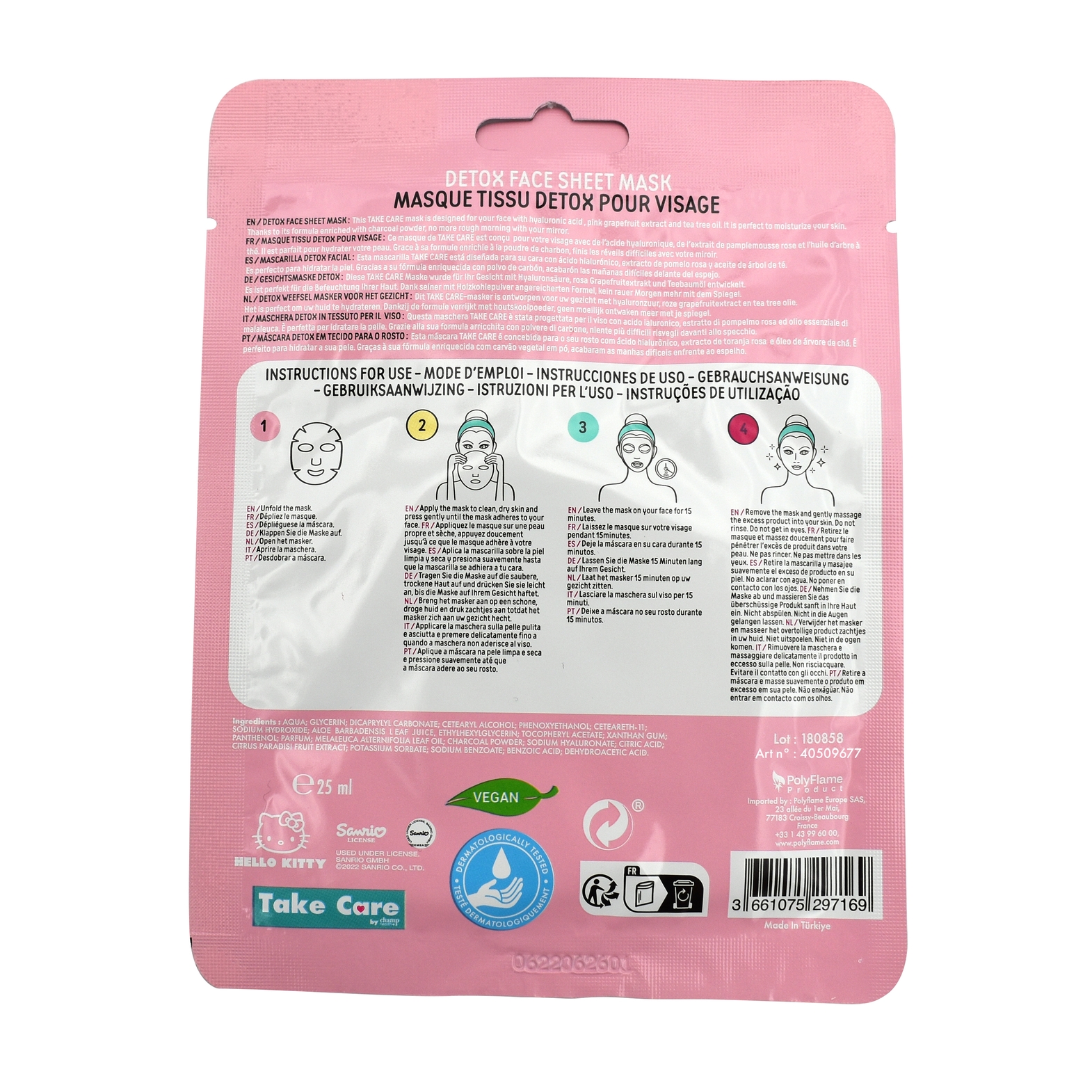 masque hello kitty
