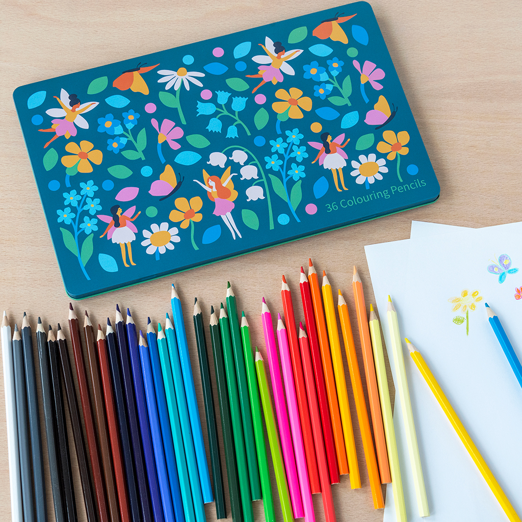 29278-fairies-in-garden-colouring-pencils-in-tin