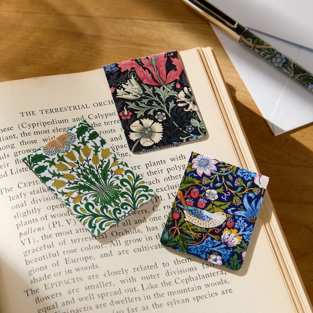 william-morris-magnetic-bookmark-set-bookmark-william-morris-821425-2
