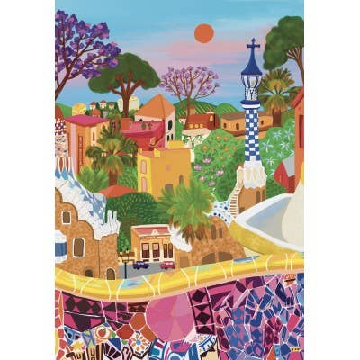 puzzle parc guell