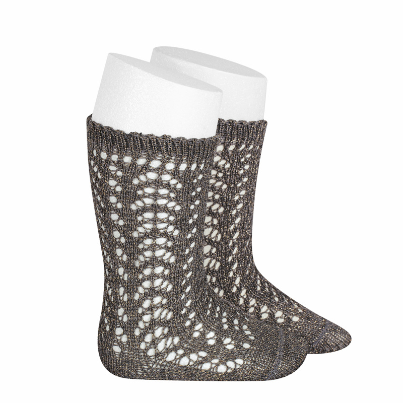 Chaussettes Tabi En Dentelle – Séparation Des Orteils, Motif Perforé, Coton élastique, Pointure 34-40