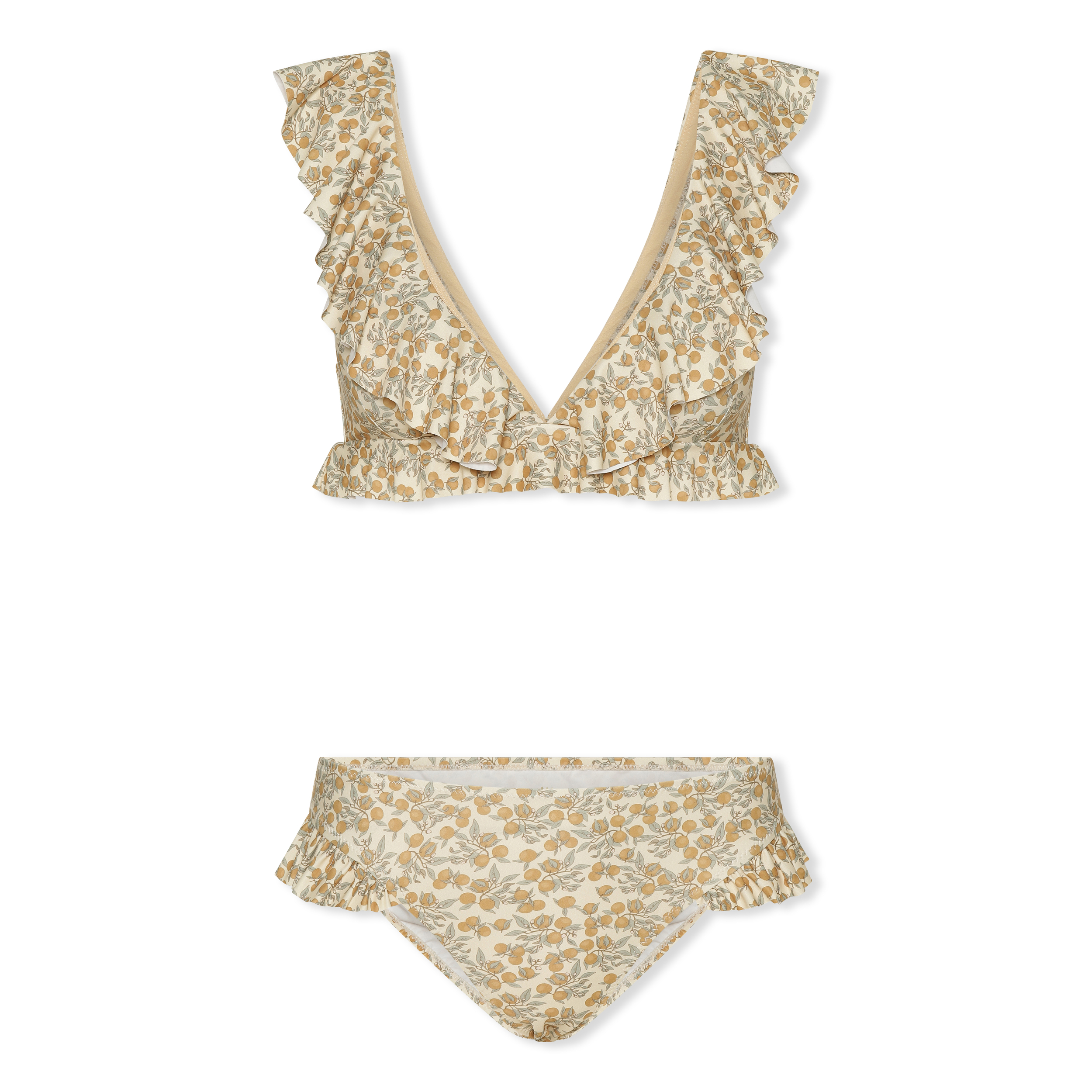 maillot de bain beige