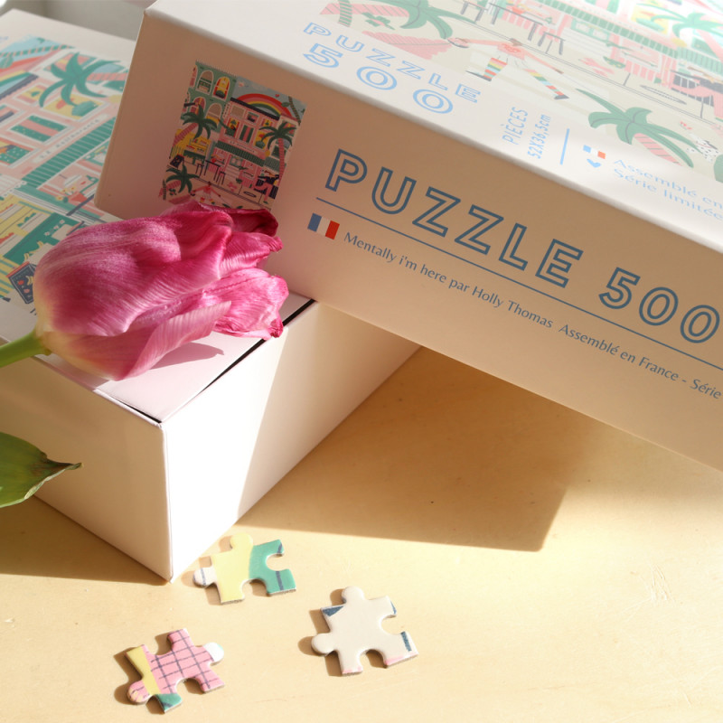 Puzzle pour adulte 1000 pièces 68 X 48 CM - TOKYO PAR HOGLET&CO La