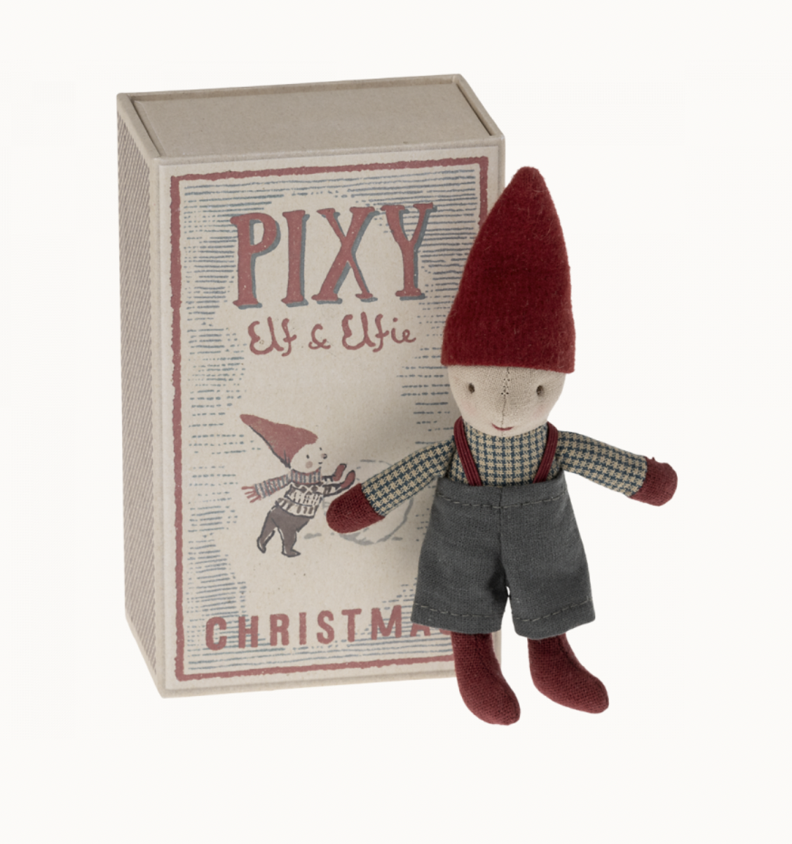 Pixy Elf dans sa boîte d\'allumettes