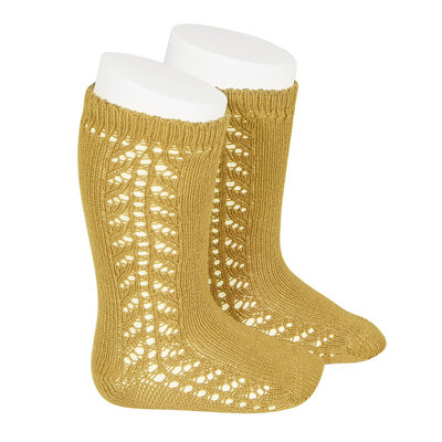 chaussettes-hautes-chaudes-ajouree-lateral-moutarde