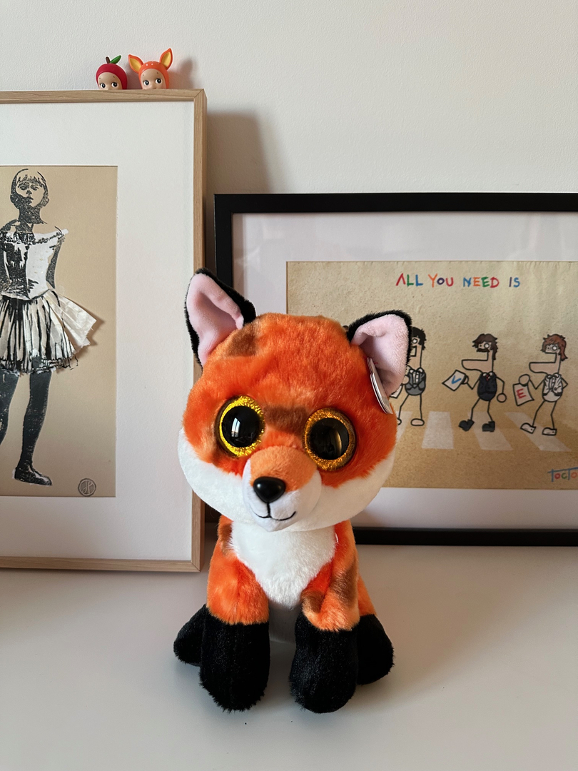 Doudou Ty Beanie Boo's Medium Meadow le Renard Eveil/Les