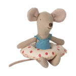 Maileg_Little_Sister_Beach_Mouse_Float_Red_Dot.webp