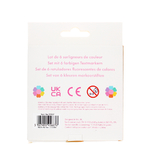 31407_4-flowers-set-of-six-colour-highlighters
