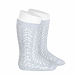 chaussettes-hautes-ajourees-avec-fil-brillant-argent