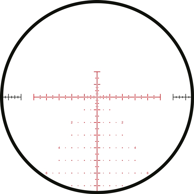 FFP Mil Pro (25x) Red - High Mag