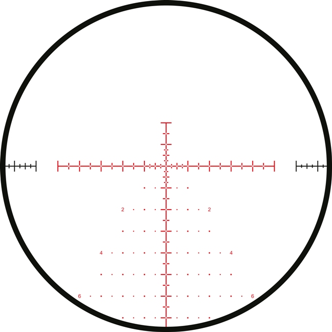 FFP Mil Pro (25x) Red - High Mag