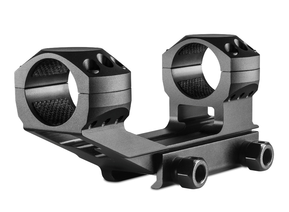 24130 Tactical AR Cantilever Ring Mount 1 Inch Weaver High