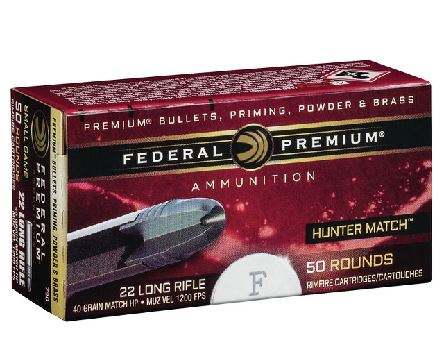 Federal Hunter Match 22 LR