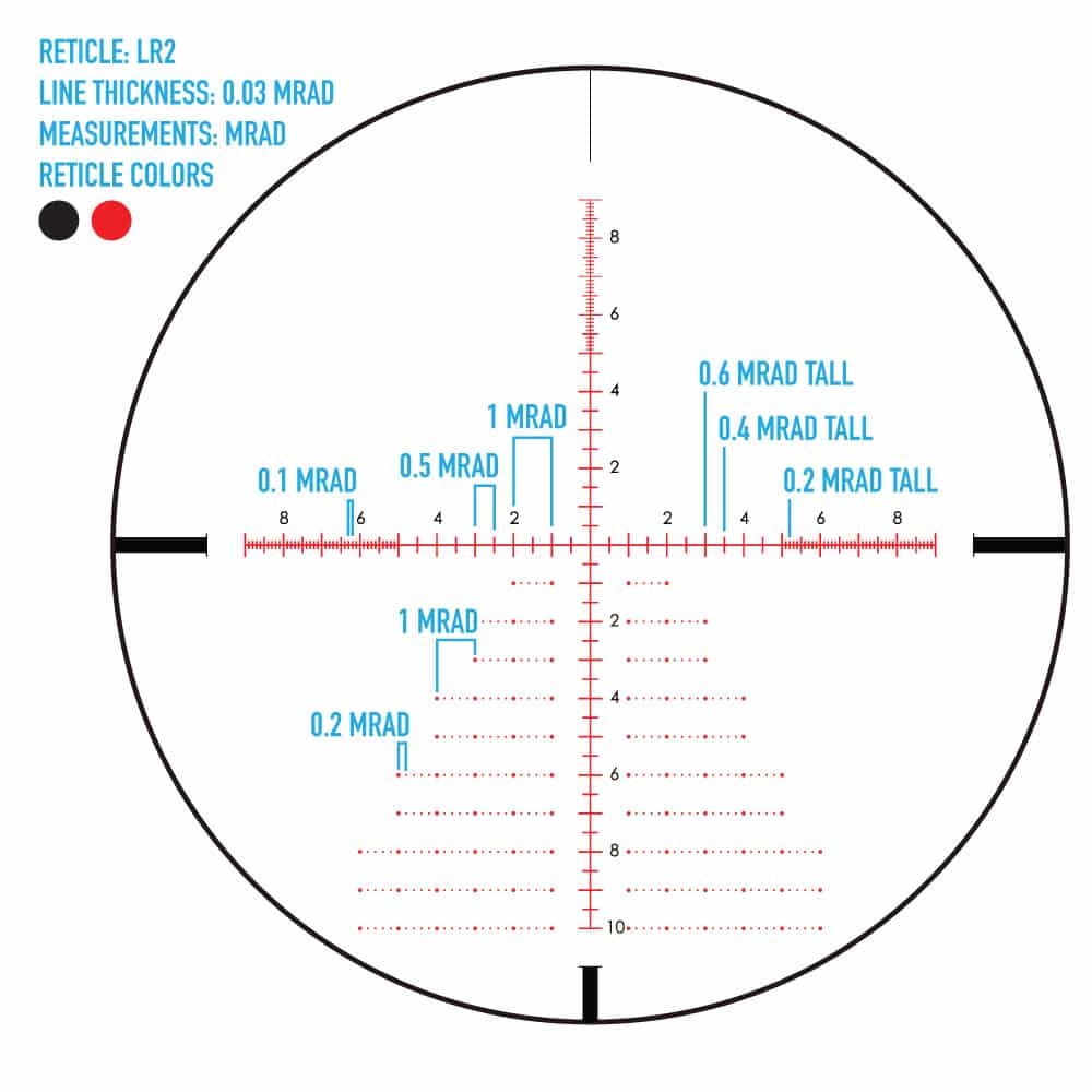 Sightmark Presidio Réticule LR2