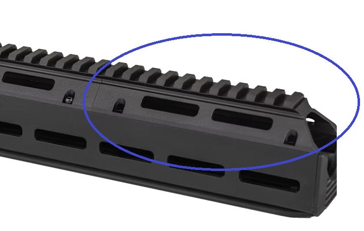 [S540219133] Tikka T3x ACE Upper Rail (Black)