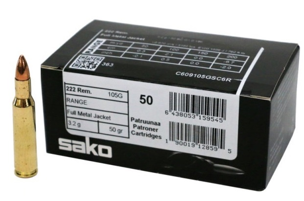 SAKO range 222 par 50