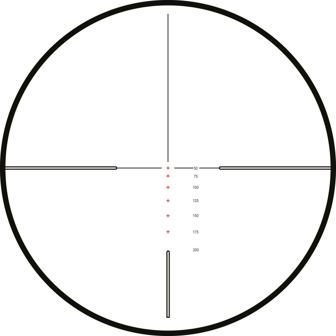 Lunette De Visée Hawke Vantage 4-16x50 WA SF IR - Reticule Rimfire .22 HV éclairé Rouge/vert