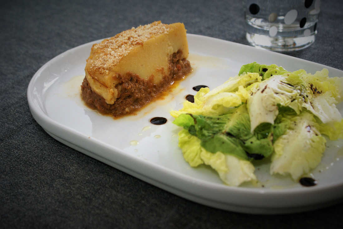 parmentier de canard confit et puree a l ancienne compression2