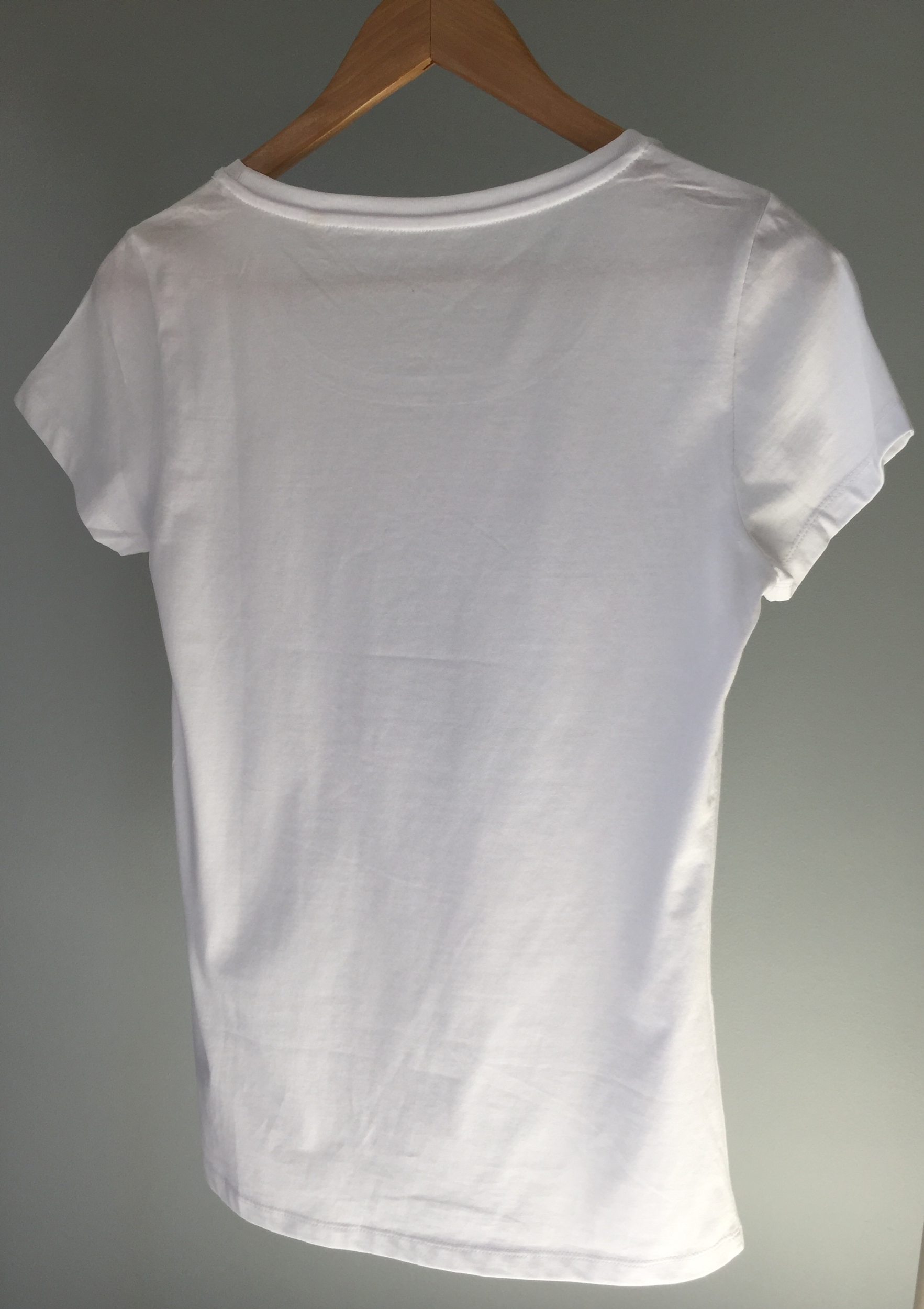 teeshirt blanc femme dos