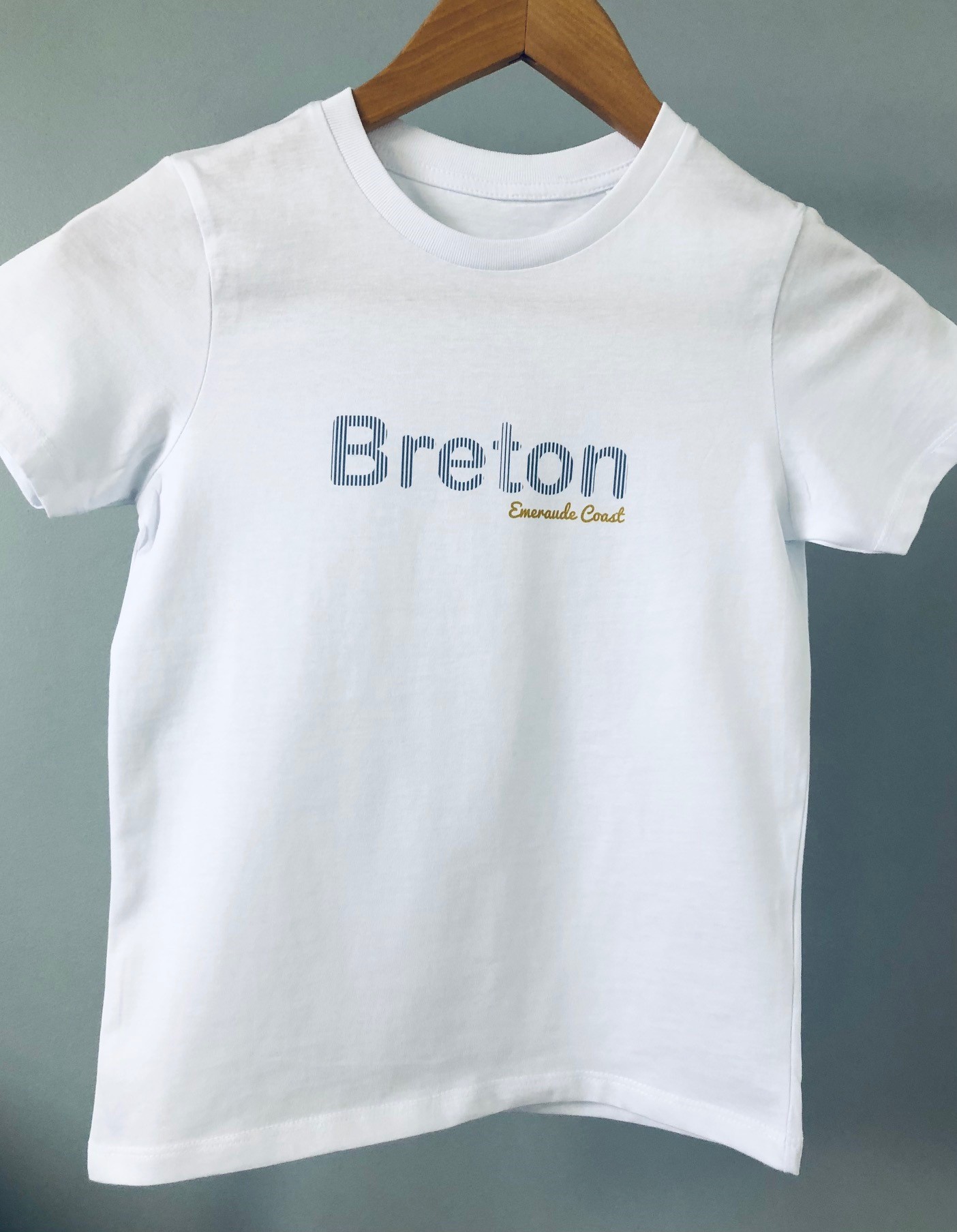 teeshirt breton emeraude coast compresse
