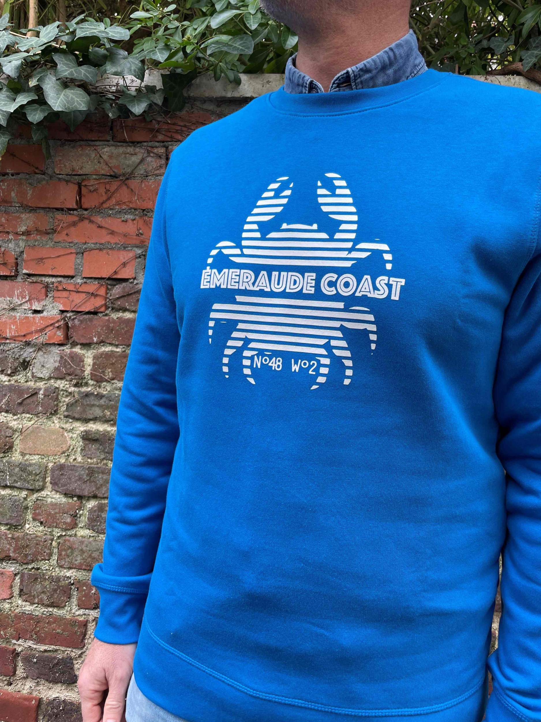 Sweat Emeraude coast breton crabe bleu 3-compressed
