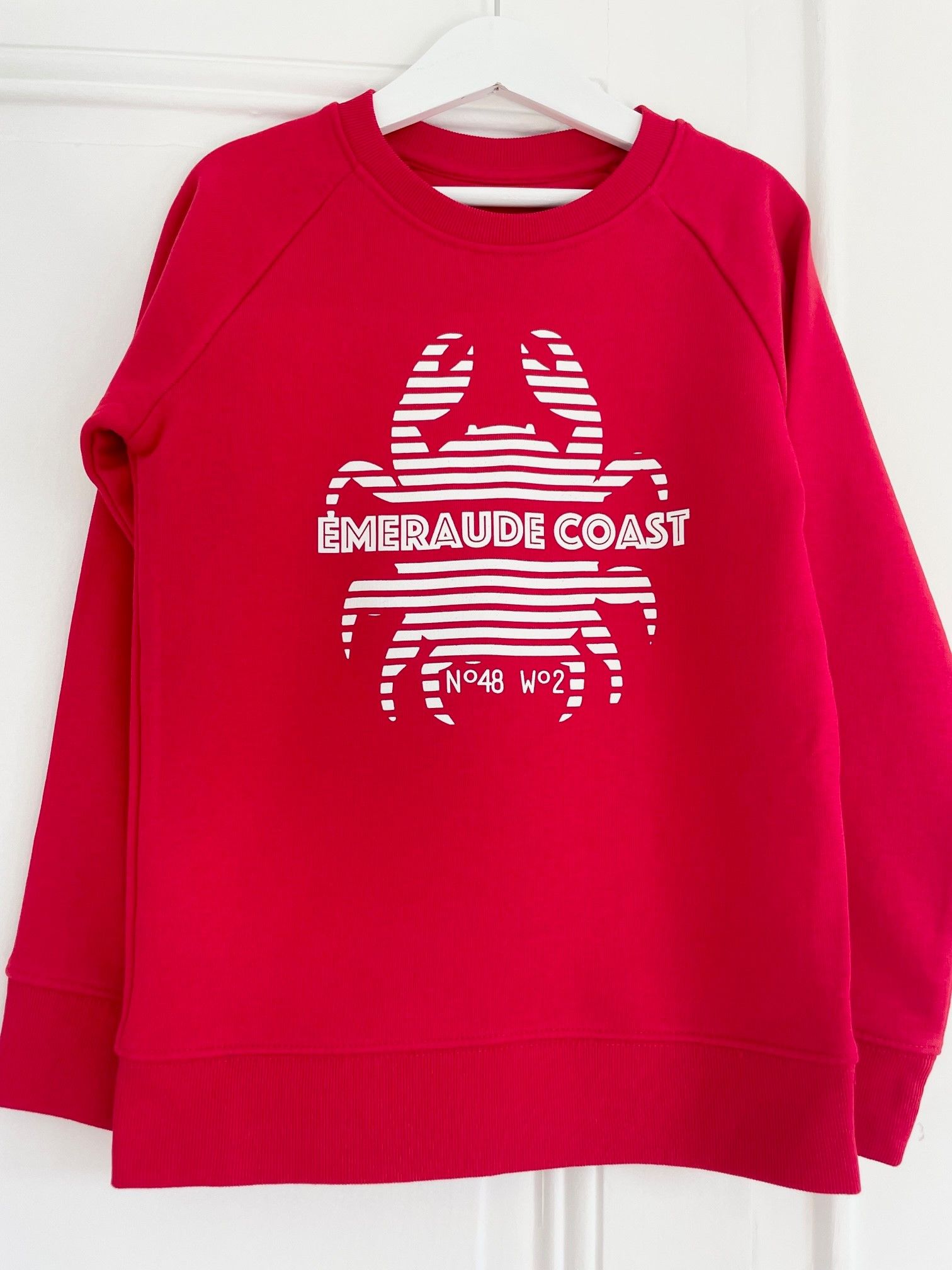 sweat Emeraude coast Enfant Rouge Crabe-compressed