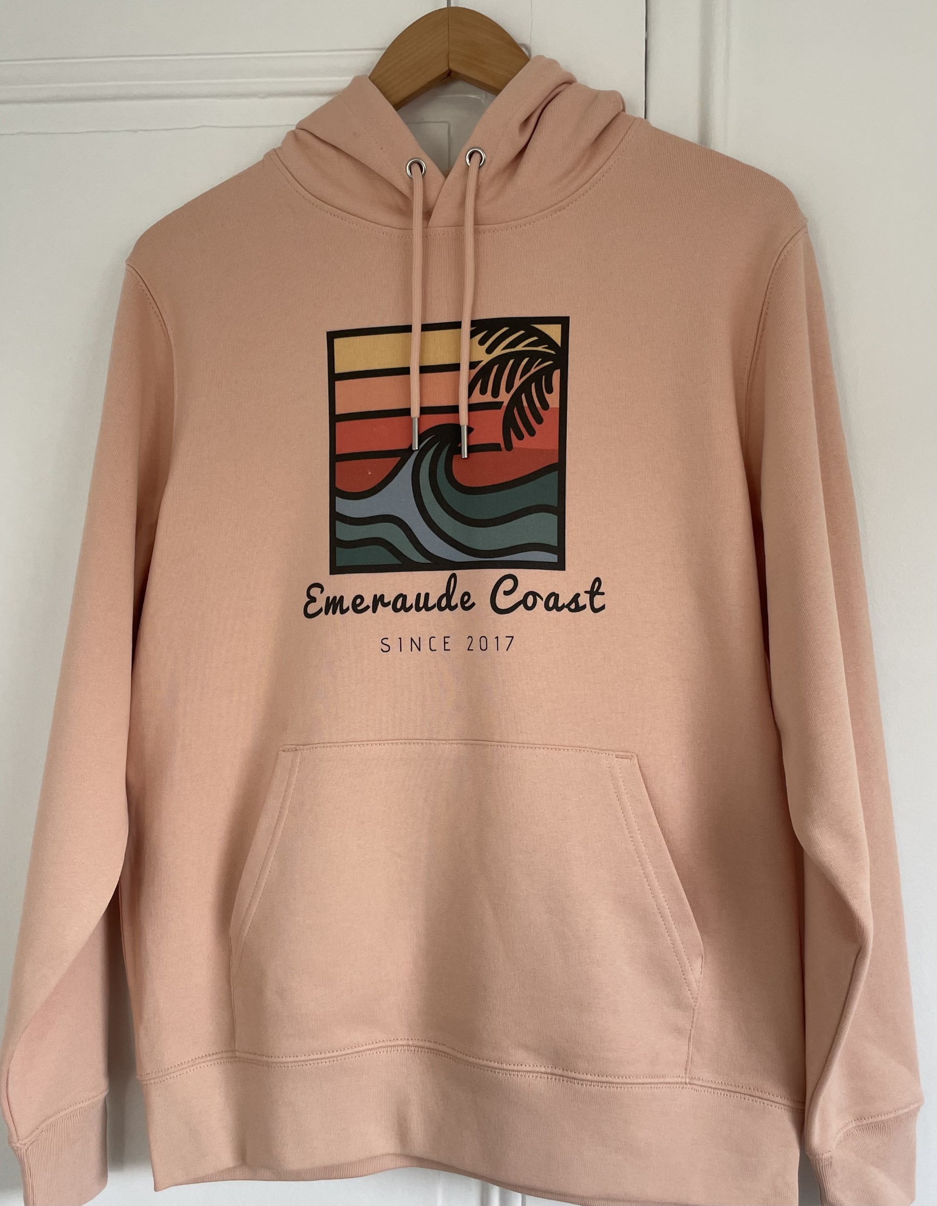 sweat Emeraude coast adulte rose