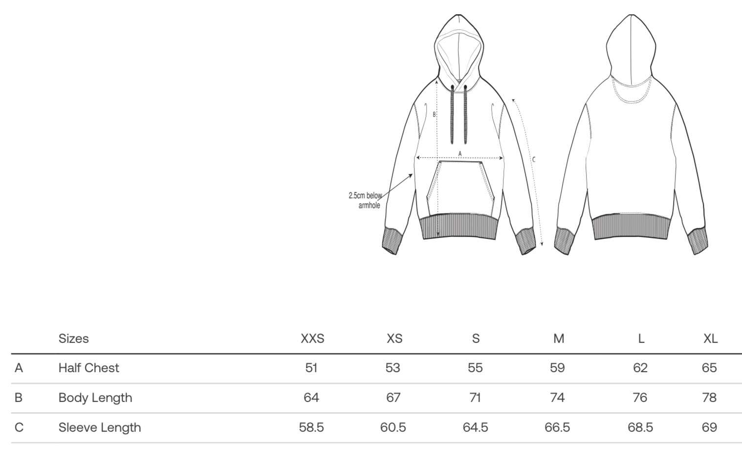 size spec cruiser2.0