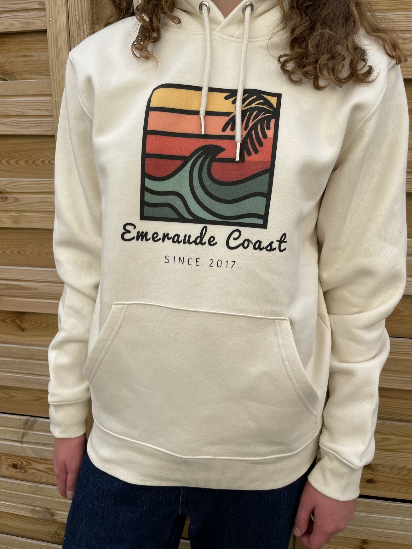 sweat Emeraude coast adulte ecru