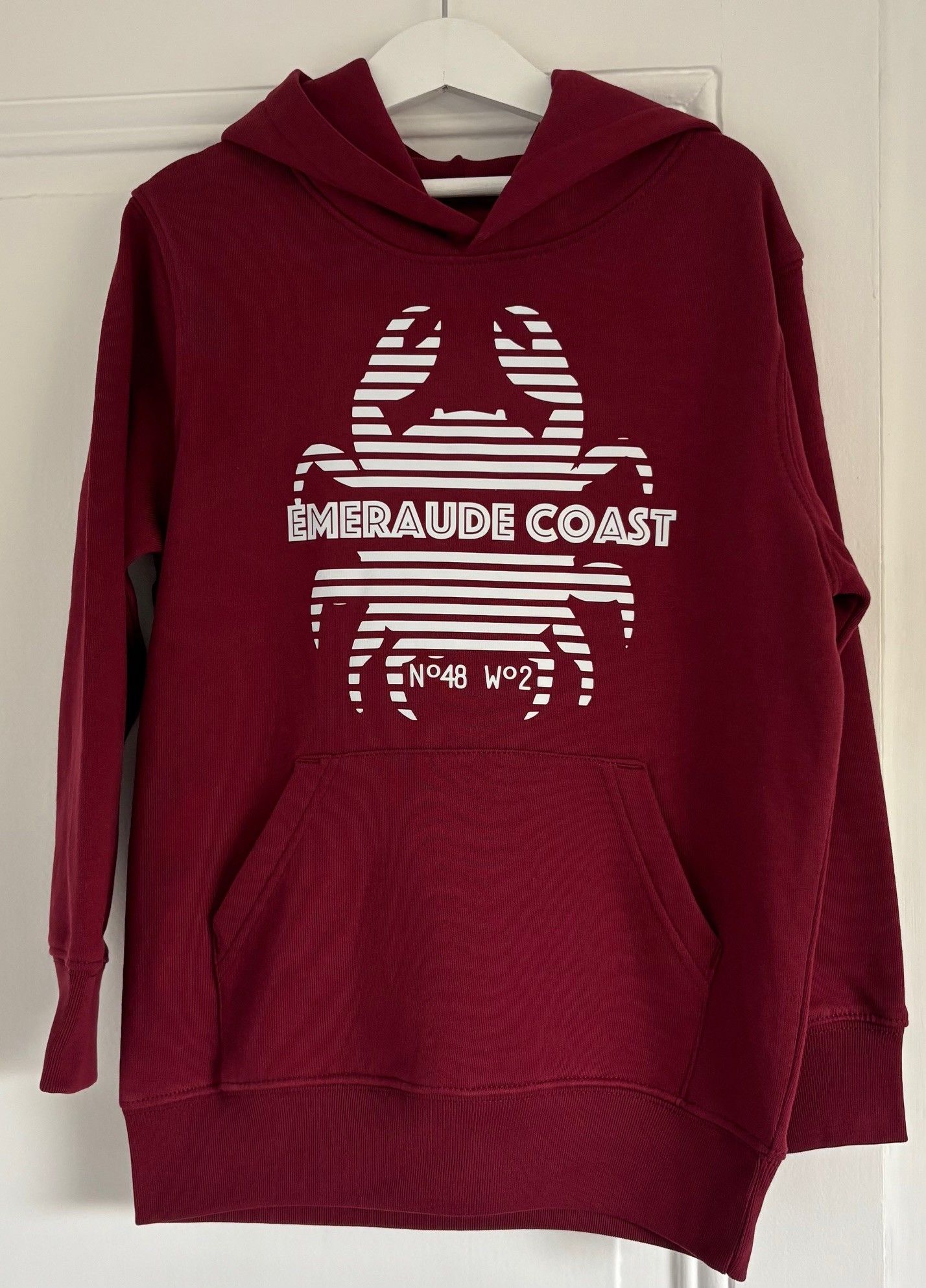 sweat enfant bordeaux emeraude coast breton Crabe 2-compressed
