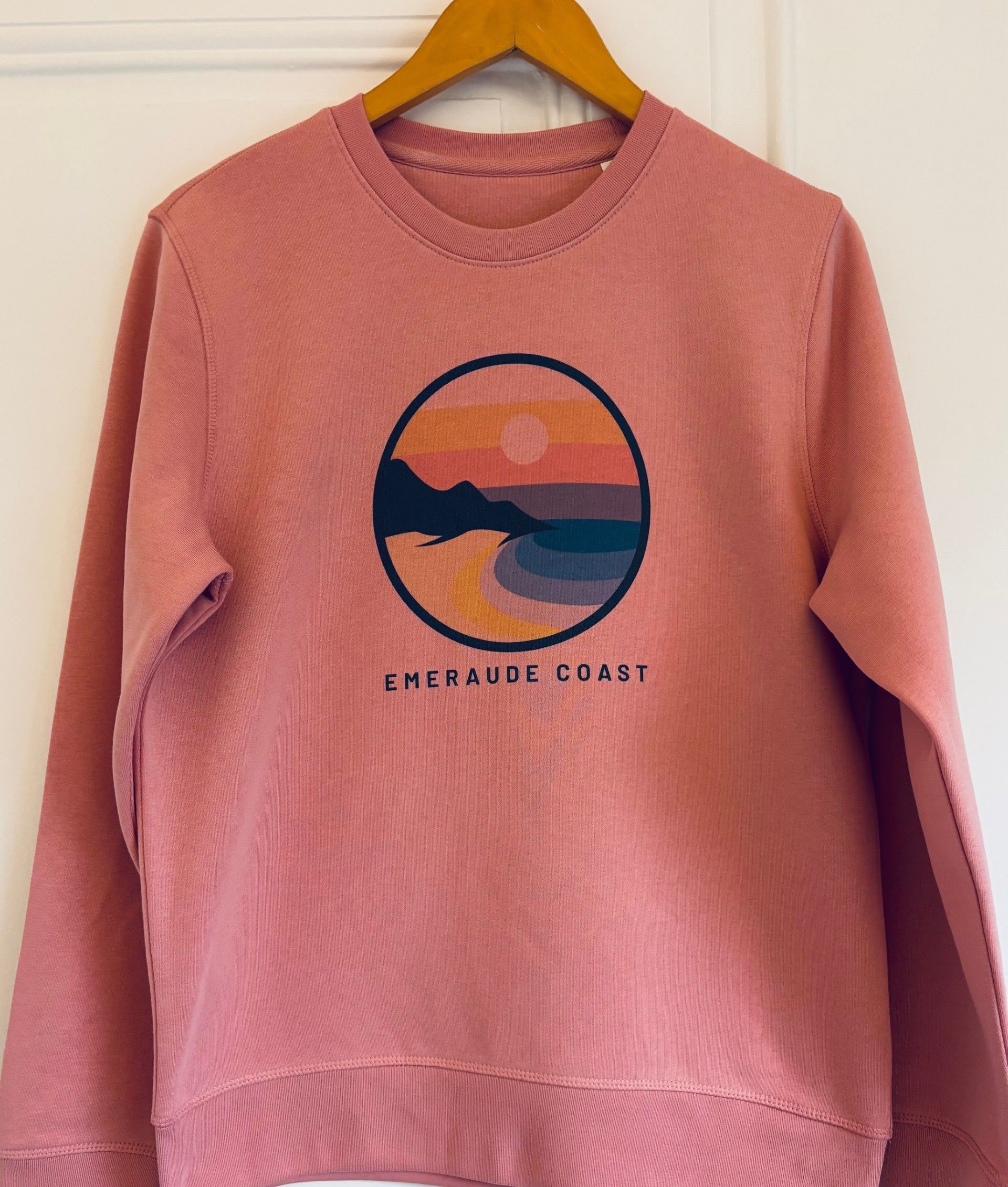 sweat rose adulte emeraude coast coucher soleil-compressed