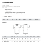 size spec teeshirt adulte creator