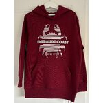sweat enfant bordeaux emeraude coast breton Crabe 2-compressed