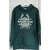 sweat capuche enfant vert fonce emeraude coast breton Crabe -compressed