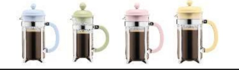 Cafetière à piston BODUM Caffettiera- 8 tasses - 1L - Machines et  accessoires - le-palais-du-cafe