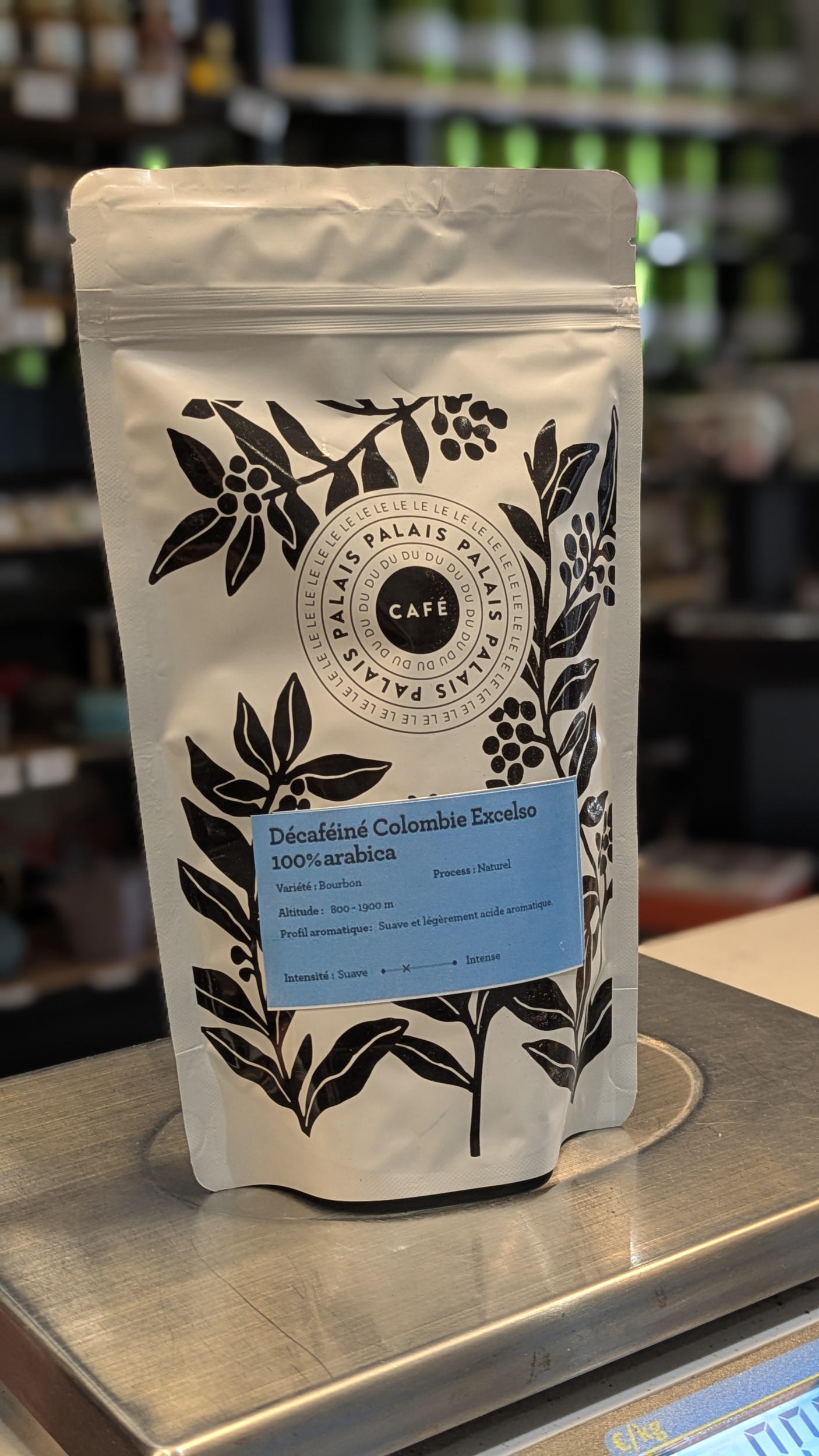 Décaféiné Colombie Excelso à l\'eau
