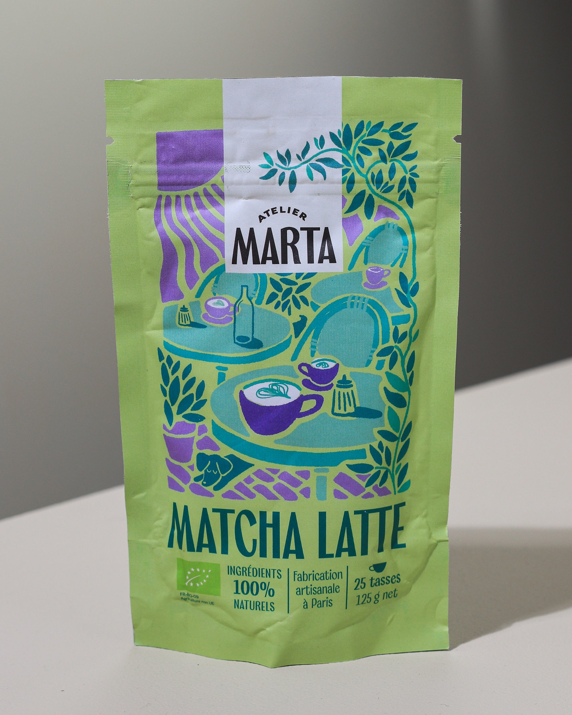 Matcha latte Bio - Atelier Marta - France