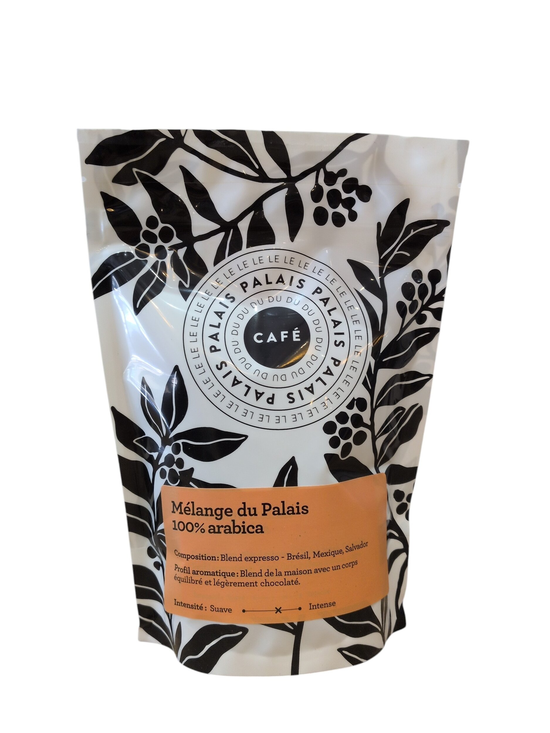 Mélange du Palais 100 % arabica - Salvador, Rwanda, Brésil