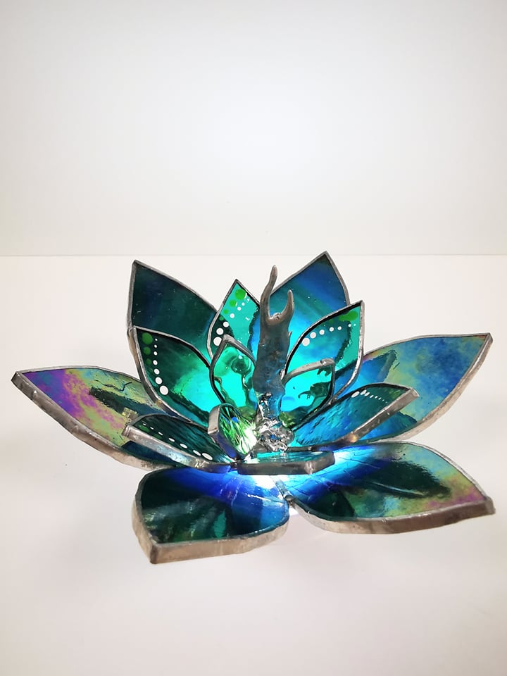 Les Iréelles, fleur de verre KSU007_95€