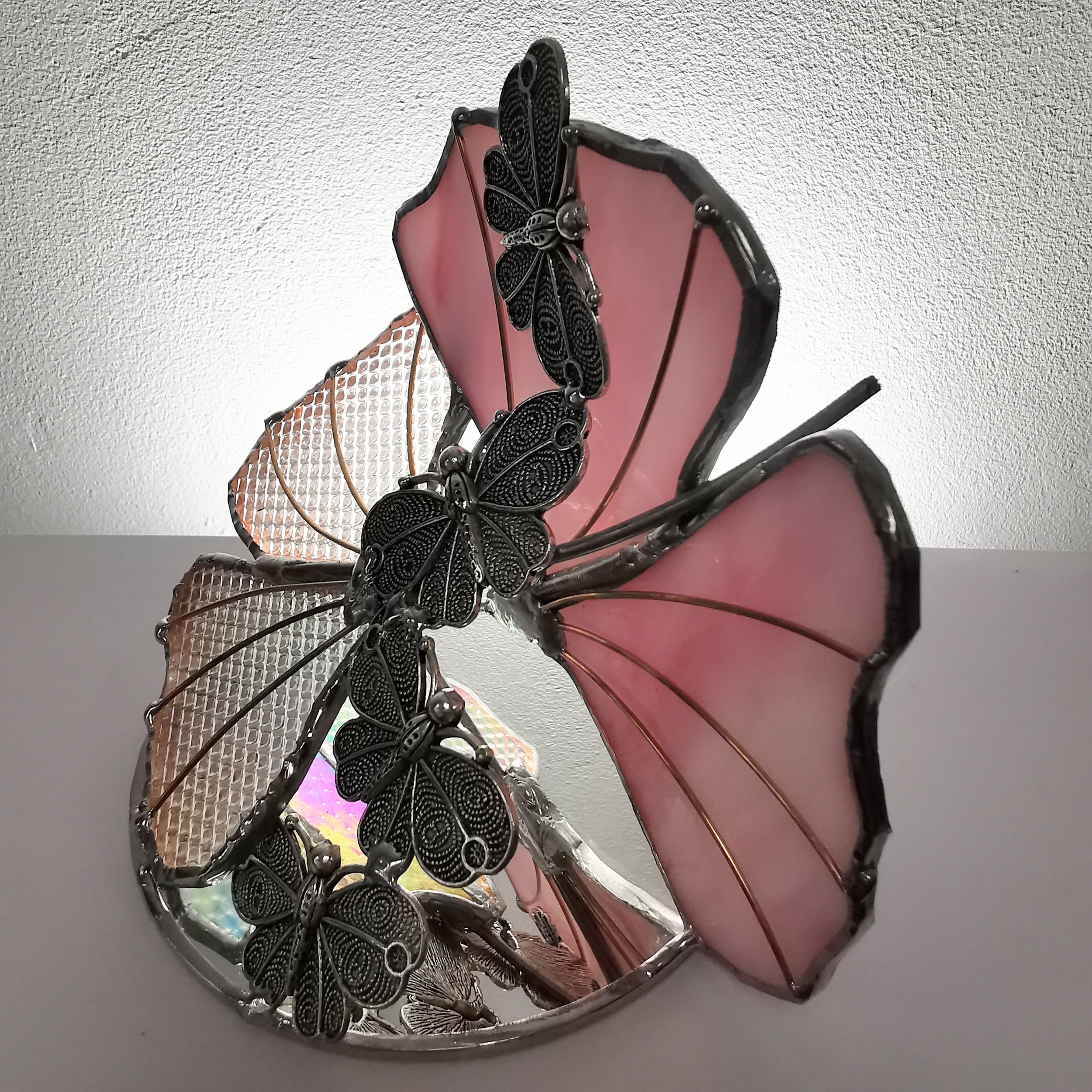 Vitrail Gingko et papillon FOKC251d_75€