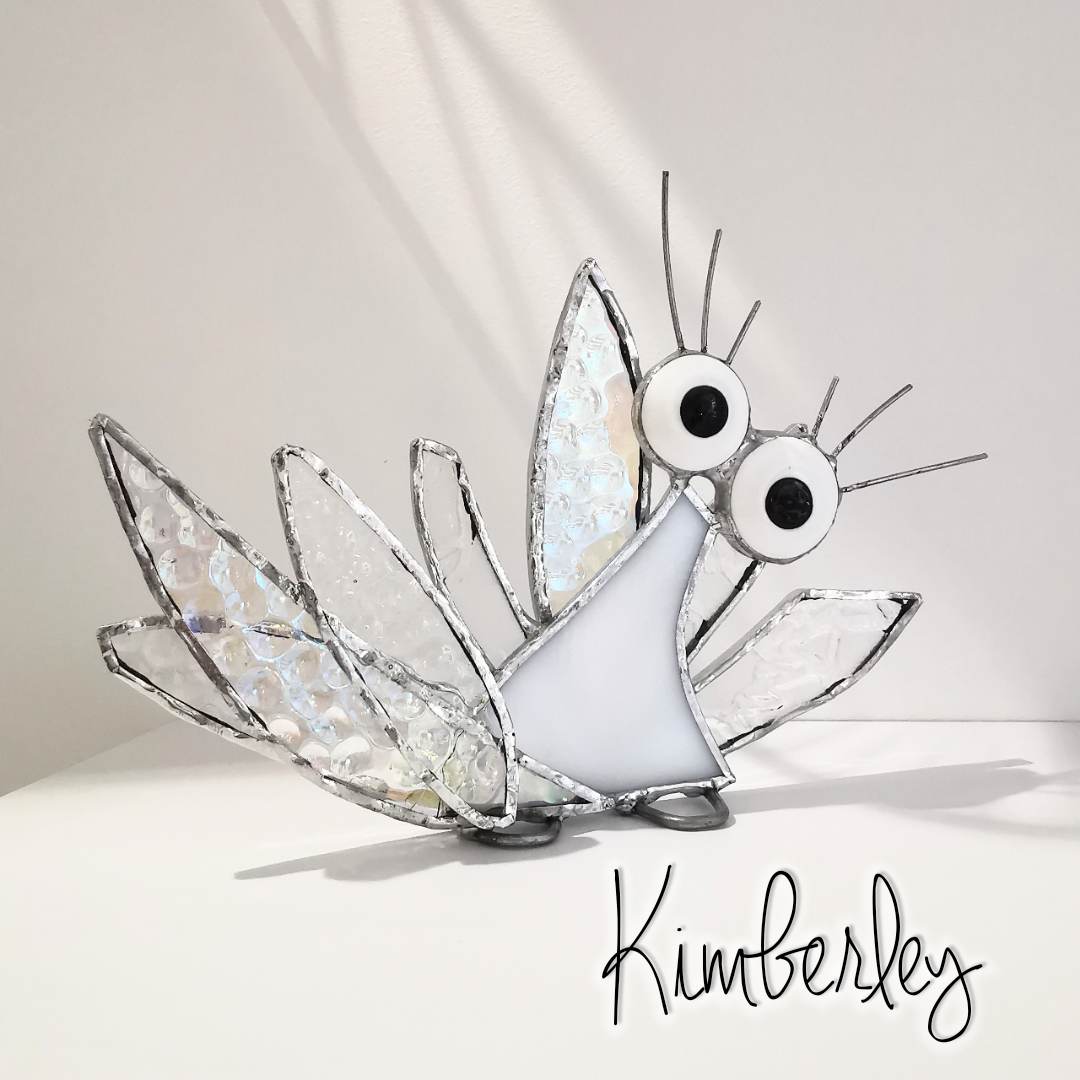 Figurine scrappy bird rigolo décoration vitrail SPI27_Kimberley_20€