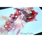 dessin abstrait à base dencres à encadrer pour décoration dintérieur DEY008c_50€